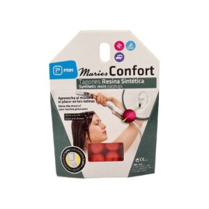 TAPONES  OIDOS MARIES CONFORT RESINA SINTEC. 3 PARES PRIM