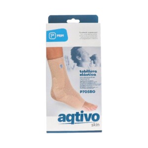 TOBILLERA ELASTICA PRIM AQTIVO SKIN CON ALMOHADILLAS MALEOLARES T- L
